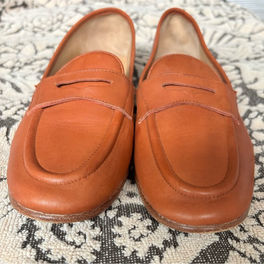 Polo by Ralph Lauren Tan Leather Loafers size 6.5 - Picture 2 of 10